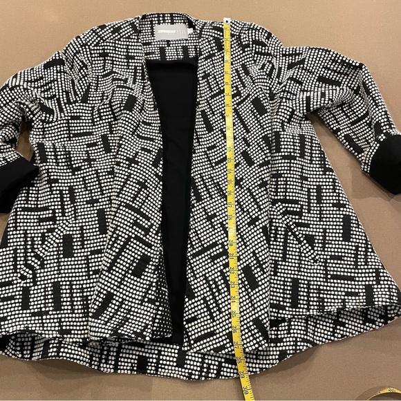 Hunter Bell Open Front Swing Style Jacket Size Large - Picture 10 of 11